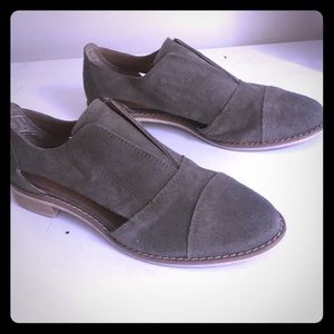 Klub Nico cut out suede flats